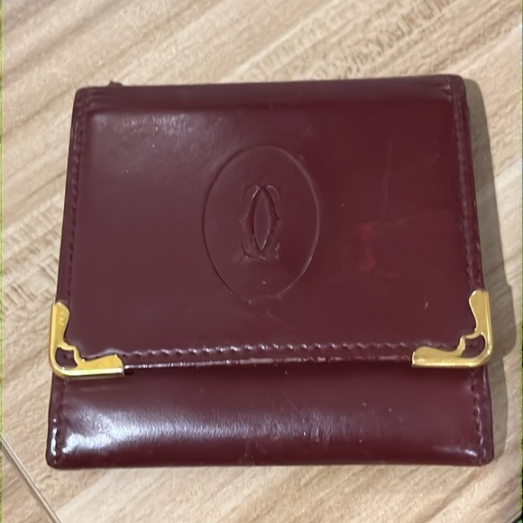 Cartier Accessories - Vintage Cartier Coin Pouch